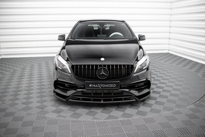 Lame Du Pare-Chocs Avant V.2 Mercedes-Benz A AMG-Line W176 Facelift