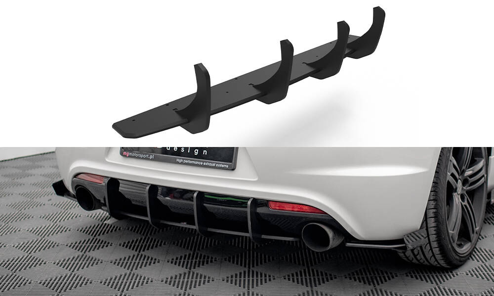 Street Pro Central Diffuseur Arriere Volkswagen Scirocco R Mk3