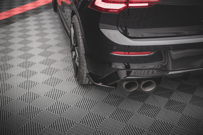 Lames De Pare-Chocs Arrière Latérales V.2  Volkswagen Golf R Mk8