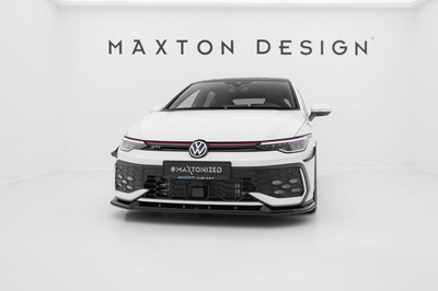 Street Pro Lame Du Pare-Chocs Avant V.2 Volkswagen Golf GTI / GTE / R-Line Mk8 Facelift