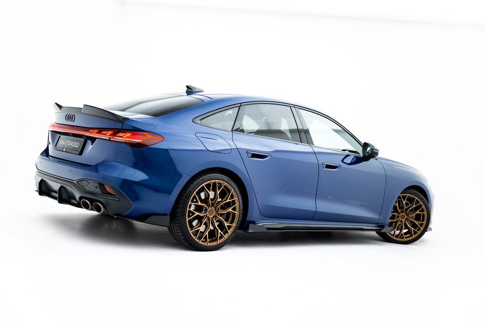Street Pro Rajouts Des Bas De Caisse + Flaps Audi A5 S-Line / S5 Sedan / Avant B10