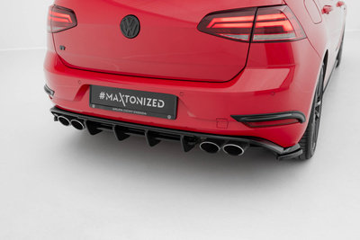 Diffuseur Arrière Complet Volkswagen Golf R Hatchback R Mk7 Facelift