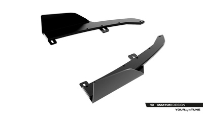 Street Pro Lame Du Pare Chocs Arriere + Flaps Audi S5 Sedan / Avant B10