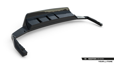 Arriere Splitter (avec une barre verticale) Volkswagen Touareg R-Line Mk3 Facelift