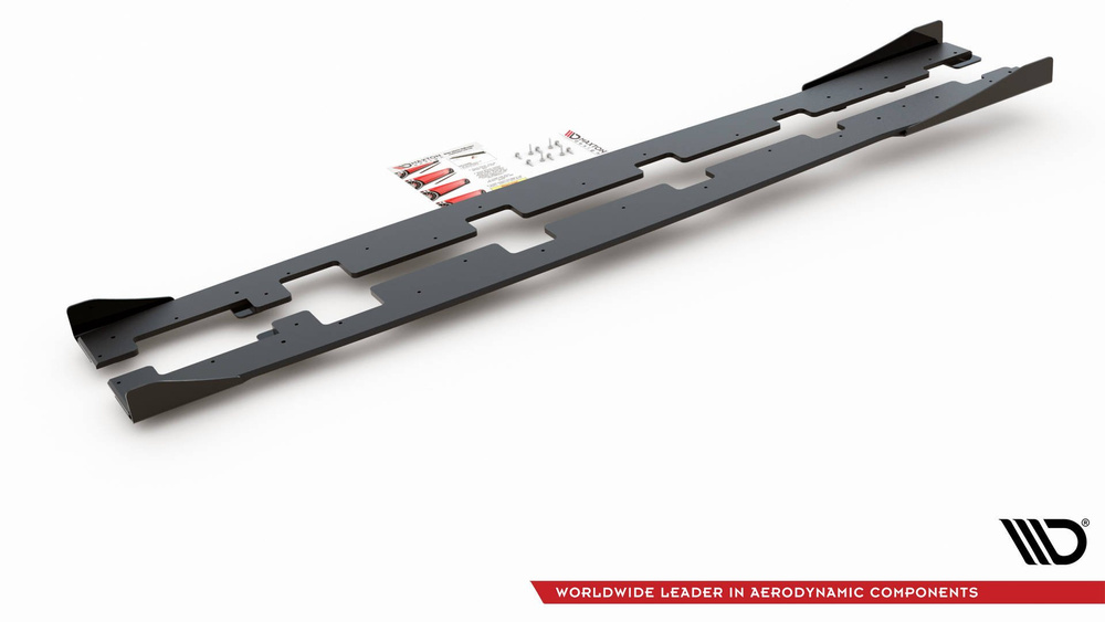 Street Pro Rajouts Des Bas De Caisse + Flaps Ford Focus RS Mk3