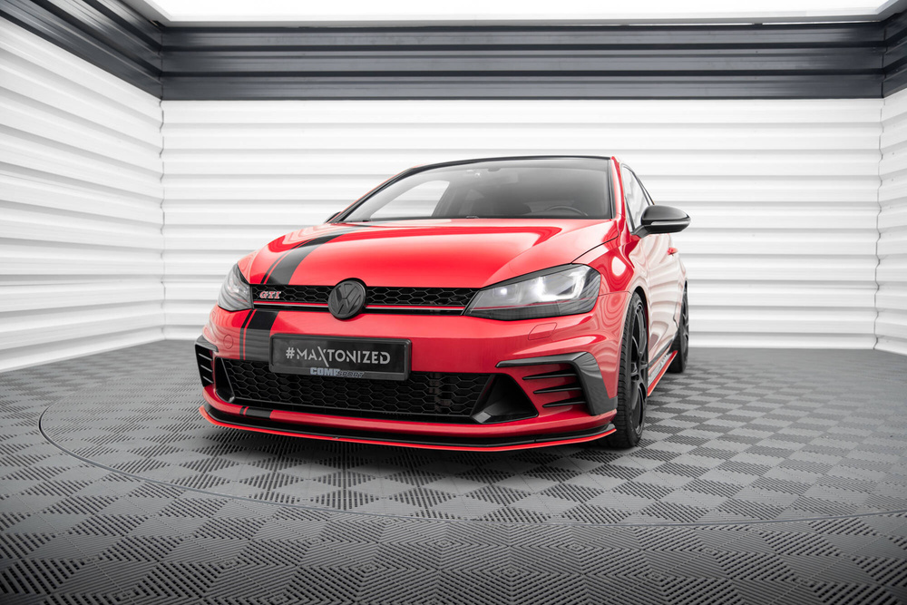 LAME DU PARE-CHOCS AVANT / SPLITTER VW GOLF Mk7 GTI CLUBSPORT