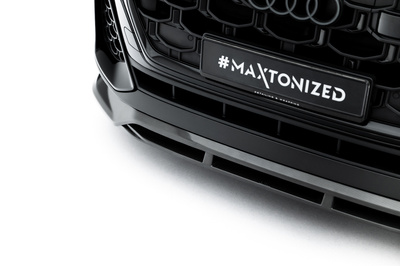 Set of Prepreg Carbon Splitters Audi Q8 S-Line Mk1 Facelift