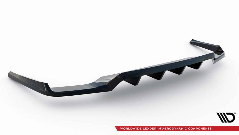Arriere Splitter (avec une barre verticale) Audi Q7 Mk2
