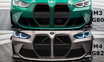 Fibre de Carbone Avant Grill BMW M4 G82  / M3 G80