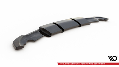 Arriere Splitter (avec une barre verticale) Renault Clio RS Mk4