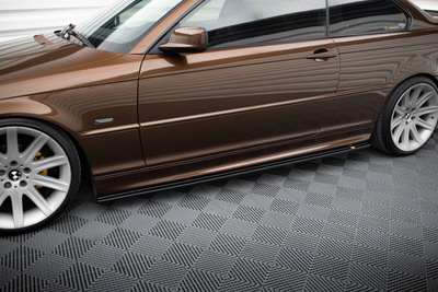 RAJOUTS DES BAS DE CAISSE POUR V.1 BMW 3 E46 MPACK COUPE