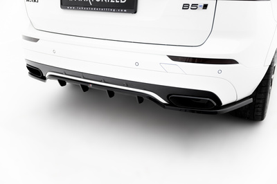 Arriere Splitter (avec une barre verticale) Volvo XC60 Mk2 R-Design