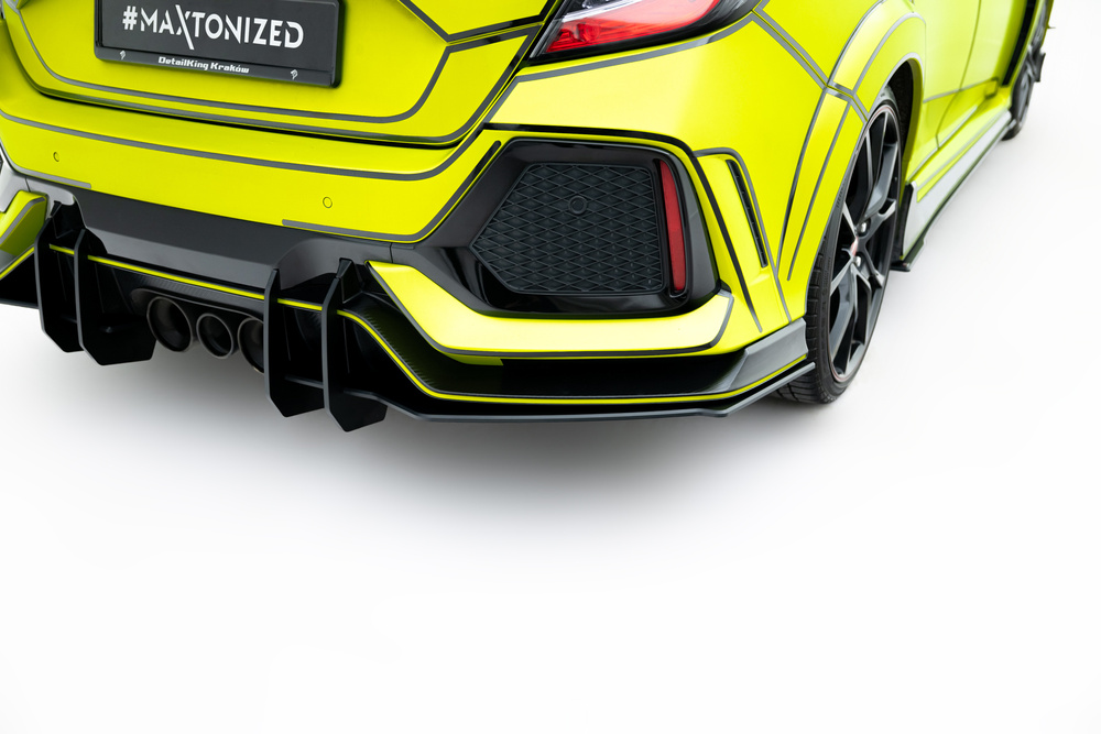 Street Pro Diffuseur Arrière Complet V.2 Honda Civic Type-R Mk10 / Mk10 Facelift
