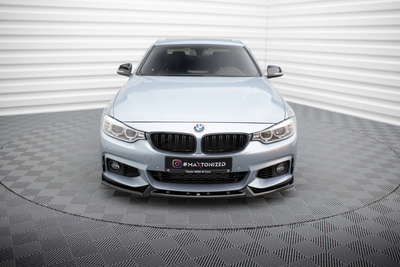 Lame Du Pare-Chocs Avant V.4 BMW 4 Coupe / Gran Coupe / Cabrio M-Pack F32 / F36 / F33