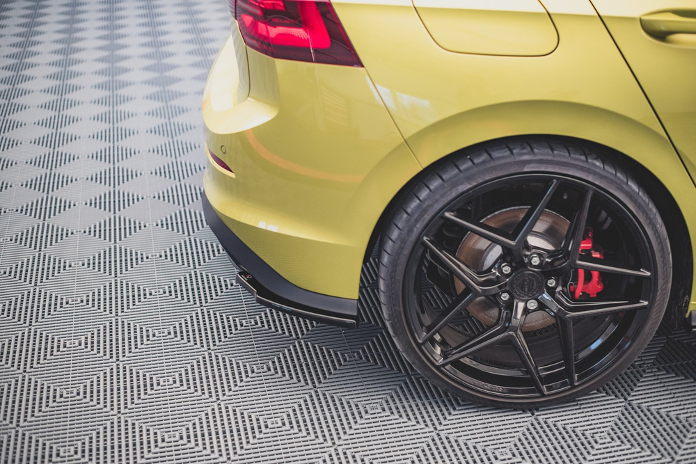 Lames De Pare-Chocs Arrière Latérales V.2 Volkswagen Golf GTI Clubsport Mk8