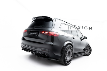 Arriere Splitter (avec une barre verticale) Mercedes-Benz GLS AMG-Line X167 Facelift