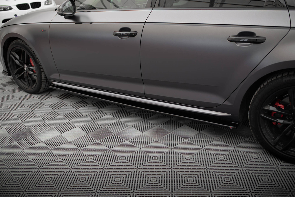 Rajouts Des Bas De Caisse Pour Audi S4 / A4 S-Line / A4 Competiton B9