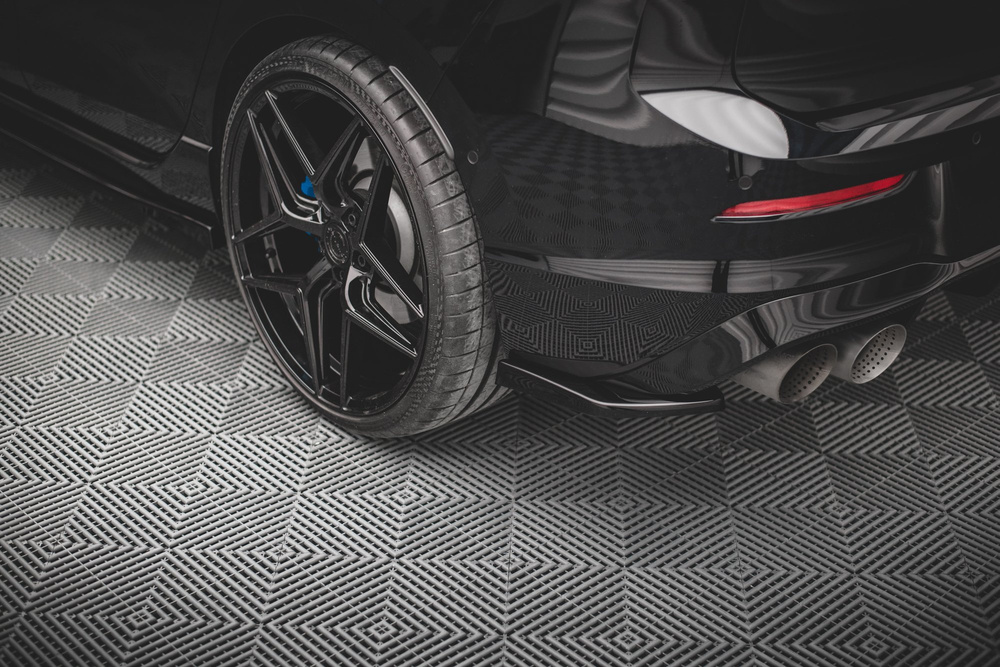 Lames De Pare-Chocs Arrière Latérales V.2 Volkswagen Golf R Hatchback Mk8