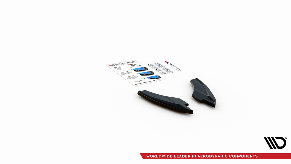 Lames De Pare-Chocs Arrière Latérales V.2 Audi S3 / A3 S-Line Sportback 8Y