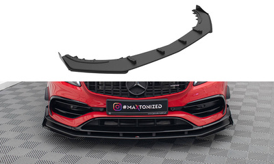 Street Pro Lame Du Pare-Chocs Avant  + Flaps Mercedes-Benz A 45 AMG Aero W176 Facelift