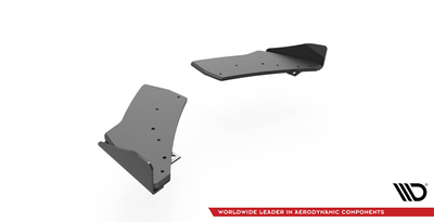 Street Pro Lame Du Pare Chocs Arriere + Flaps Volkswagen Golf R Mk7