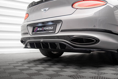 Arriere Splitter (avec une barre verticale) Bentley Continental Convertible GT Mk3