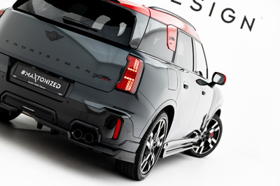 Arriere Splitter (avec une barre verticale) Mini Countryman JCW U25