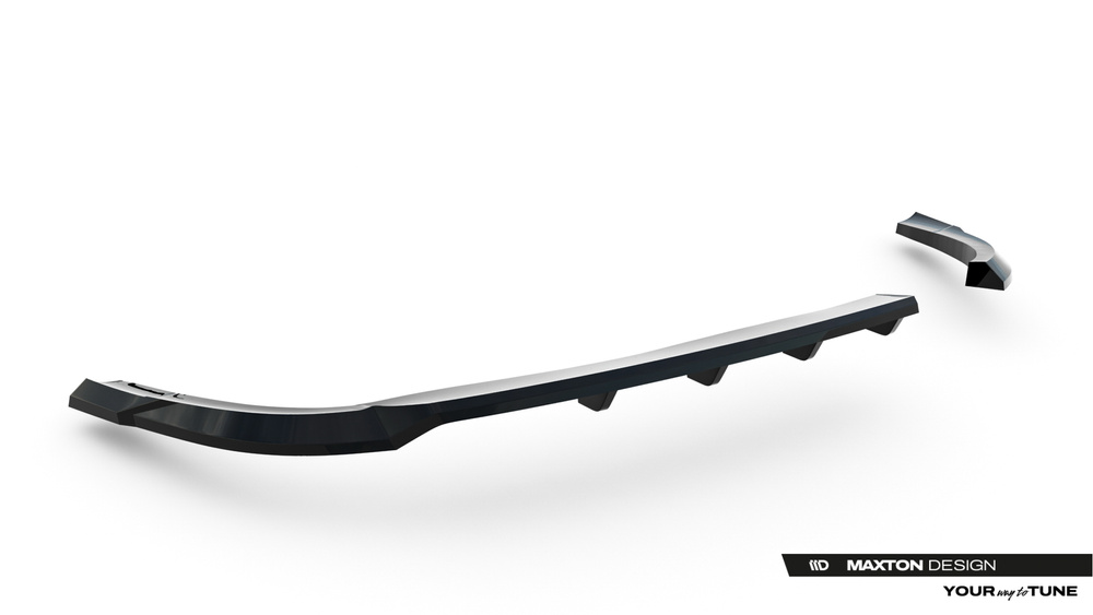 Arriere Splitter (avec une barre verticale) Hyundai Tucson Mk4 Facelift