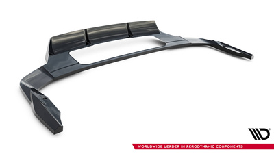 Arriere Splitter (avec une barre verticale) Audi Q7 S-Line Mk2 Facelift 2