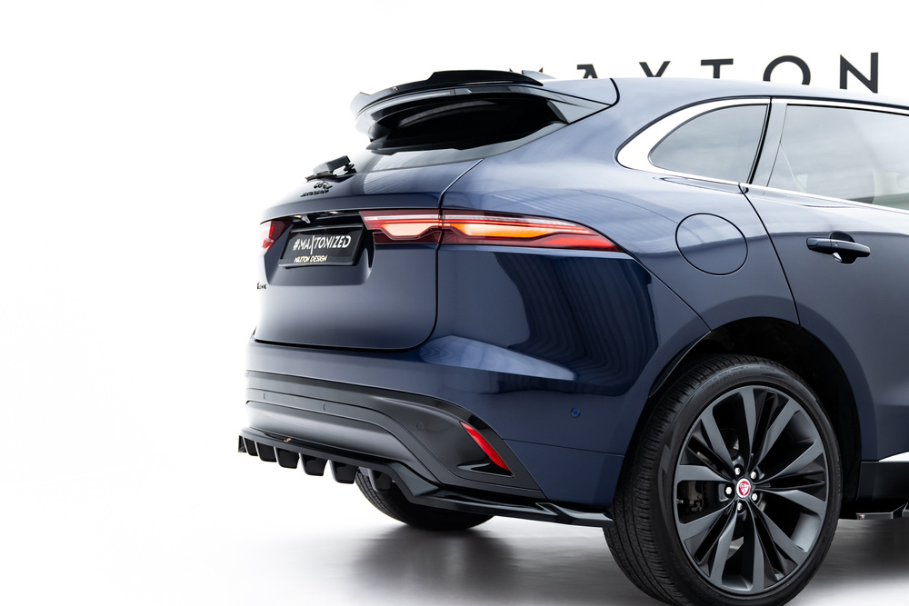 Arriere Splitter (avec une barre verticale) Jaguar F-Pace R-Sport X761 Facelift