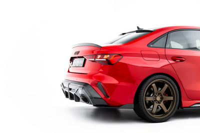 Prepreg Carbon Fiber Becquet de hayon V.2 Audi RS3 / S3 / A3 S-Line / A3 Sedan 8Y Facelift