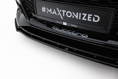 Lame Du Pare-Chocs Avant V.1 Audi RS5 Coupe / Sportback F5