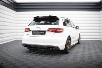 Street Pro Central Diffuseur Arriere Audi S3 Sportback / Hatchback 8V