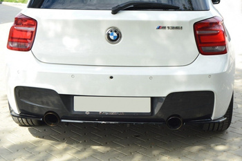 Arriere Splitter BMW 1 F20/F21 M-Power (avec barres verticales)