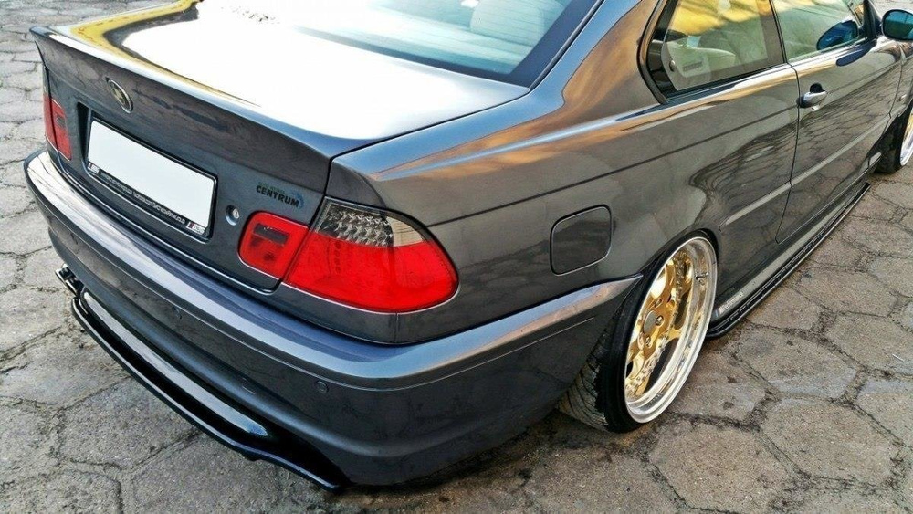 Arriere Splitter BMW 3 E46 MPACK COUPE (sans barres verticales)