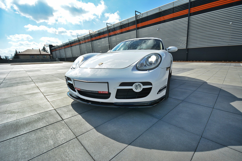 LAME DU PARE-CHOCS AVANT / SPLITTER V.2 PORSCHE CAYMAN S 987C