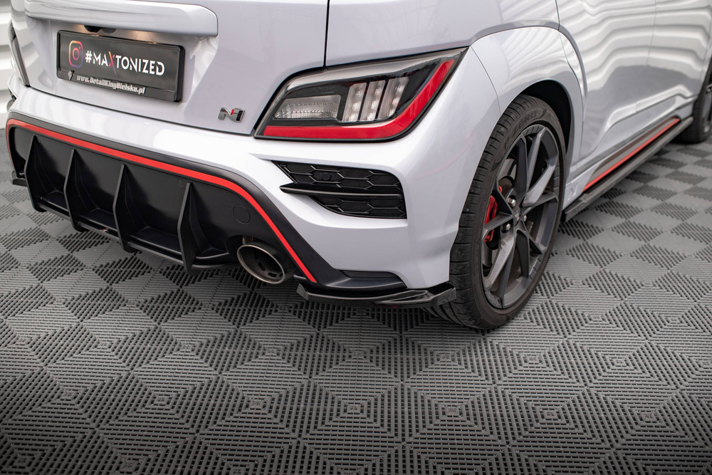 Lames De Pare-Chocs Arrière Latérales V.1 Hyundai Kona Mk1