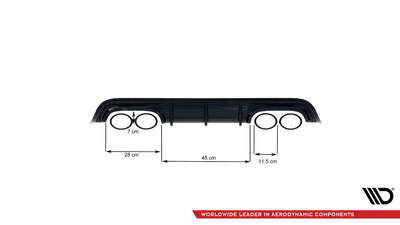 Diffuseur Arrière Complet Mercedes-Benz CLK W209