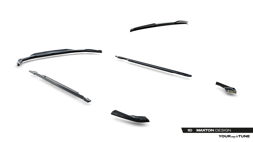 Ensemble Diffuseur Porsche Taycan Cross Turismo 4S