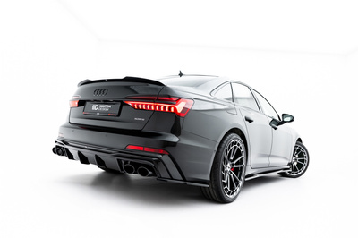 Rajout Du Pare-Chocs Arriere + Faux Pot D'échappement Audi A6 S-Line / S6 C8 / C8 Facelift