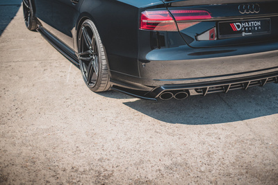 Lames De Pare-Chocs Arrière Latérales V.2 Audi S8 D4 Facelift