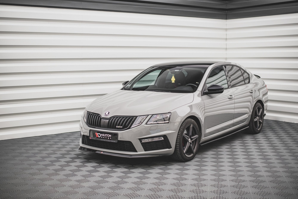 Lame Du Pare-Chocs Avant V.1 Skoda Octavia RS Mk3 Facelift