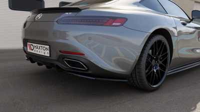 Lames De Pare-Chocs Arrière Latérales Mercedes-AMG GT / GT S C190 Facelift