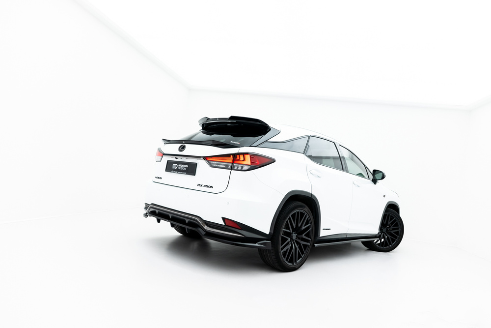 Arriere Splitter (avec une barre verticale) Lexus RX F-Sport Mk4 Facelift