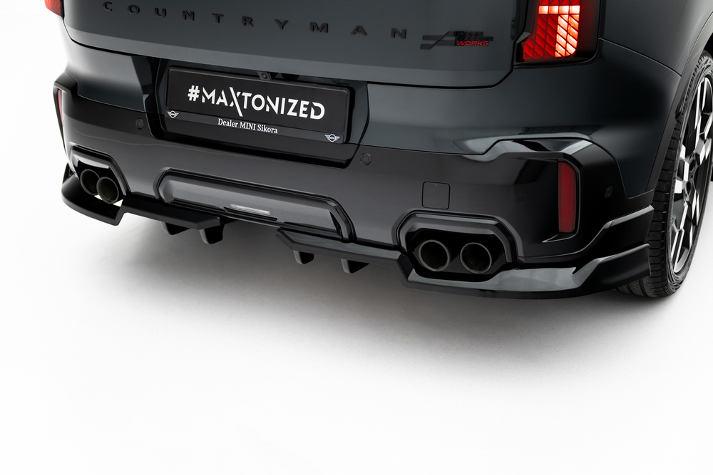 Arriere Splitter (avec une barre verticale) Mini Countryman JCW U25