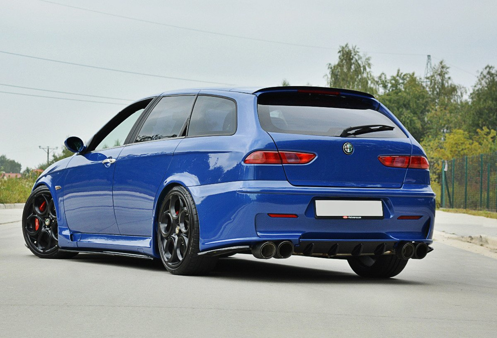 RAJOUT DU PARE-CHOCS ARRIERE ALFA ROMEO 156 GTA SW
