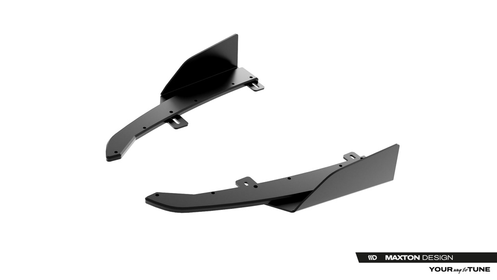 Street Pro Lame Du Pare Chocs Arriere + Flaps Audi S5 Sedan / Avant B10