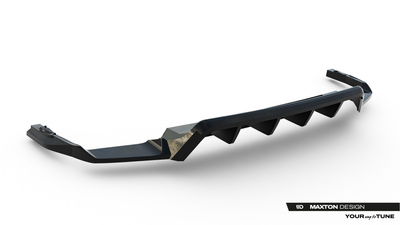 Arriere Splitter (avec une barre verticale) Volkswagen Touareg R-Line Mk3 Facelift
