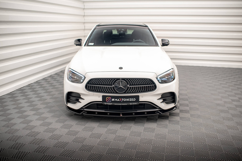 Lame Du Pare-Chocs Avant V.2 Mercedes-Benz E AMG-Line W213 Facelift