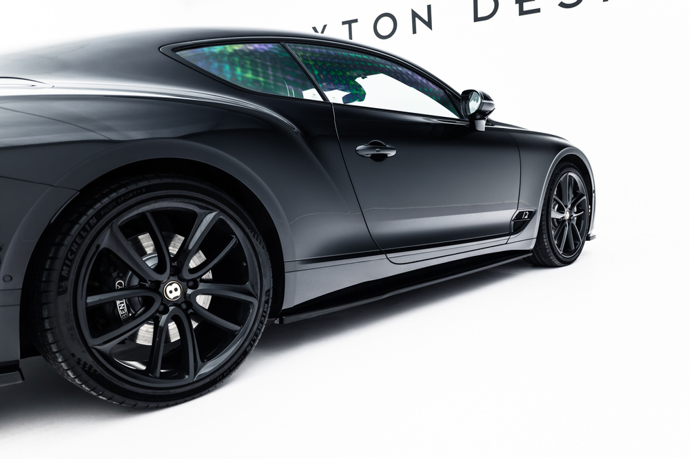 Set des diffeuseur des bas de caisse Bentley Continental GT Coupe Mk3